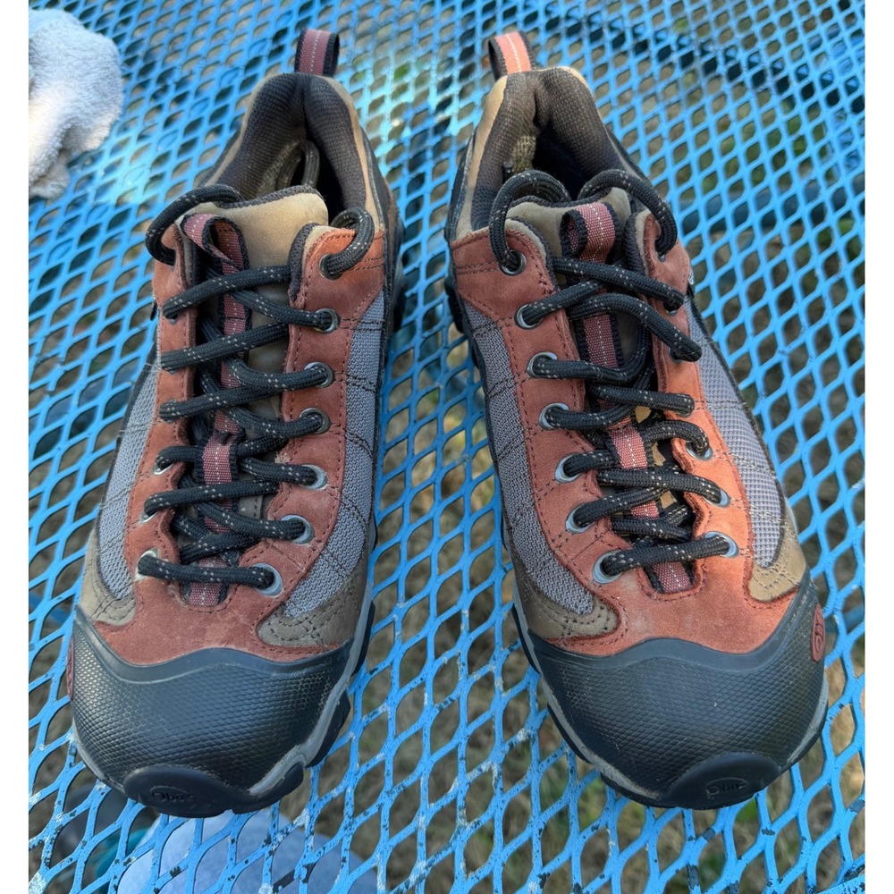 OBOZ Hiking Shoes Lace Up Sneakers Waterproof Men's 7.5